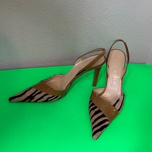 ANNE KLEIN 8 Shoes animal print sling back